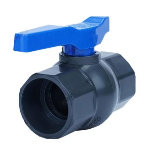 شیر توپی چسبی UPVC