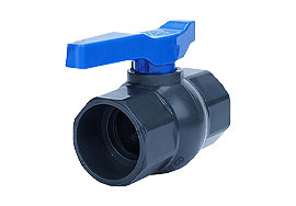 شیر توپی چسبی UPVC